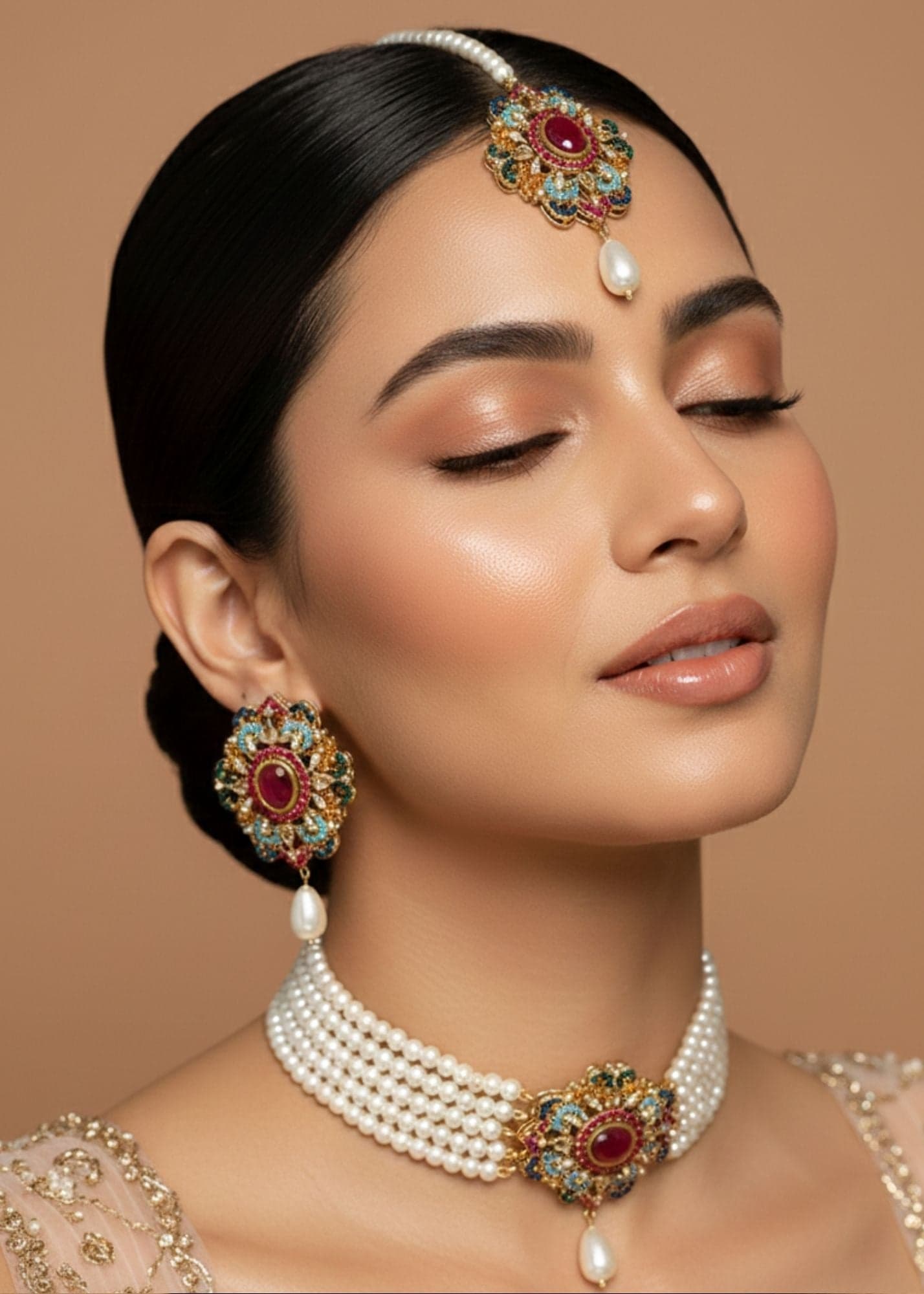 Yaquoot-e-Bahar Choker Set
