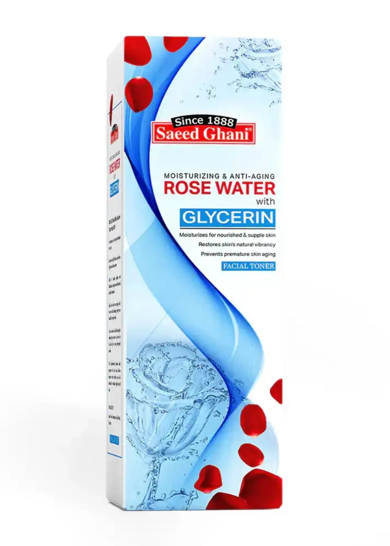 Anti Aging Glycerin Rose Water Facial Toner by Saeed Ghani