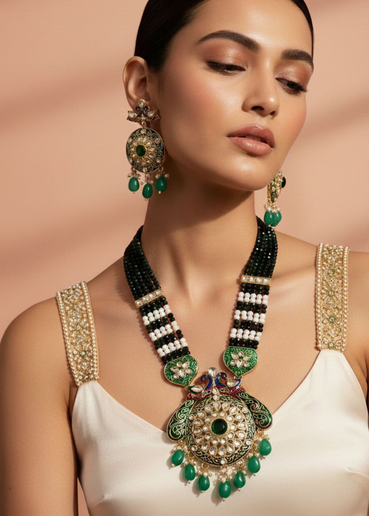 Ziya Emerald Mala